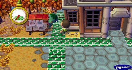 Opal hides behind the bulletin board.