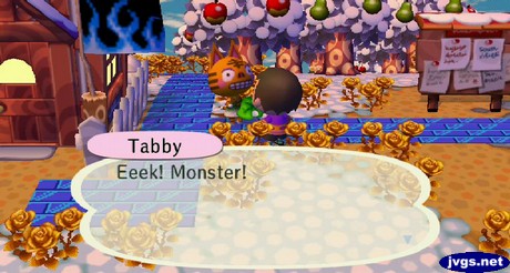 Tabby: Eeek! Monster!