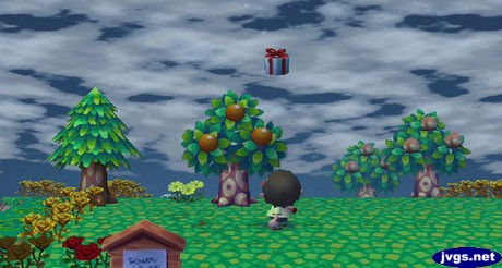 Shooting down a balloon present.