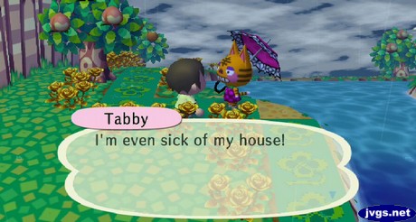 Tabby: I'm even sick of my house!