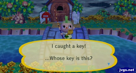 I caught a key! ...Whose key is this?
