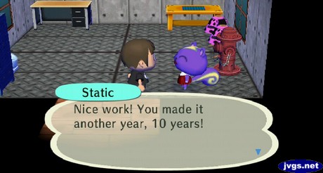 Static: Nice work! You made it another year, 10 years!