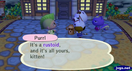 Purrl: It's a rustoid, and it's all yours, kitten!