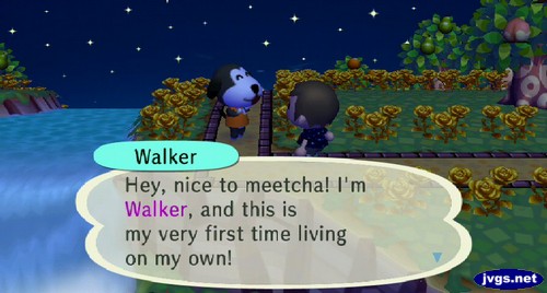 Walker: Hey, nice to meetcha! I'm Walker, and this is my very first time living on my own!