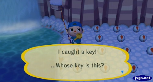 I caught a key! ...Whose key is this?