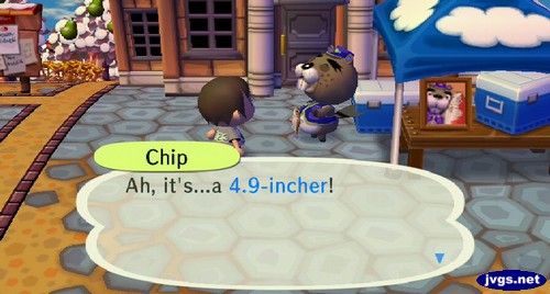 Chip: Ah, it's...a 4.9-incher!