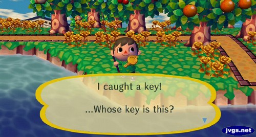 I caught a key! ...Whose key is this?