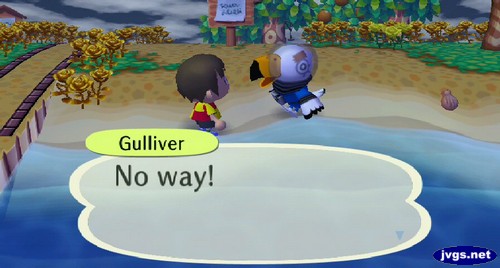 Gulliver: No way!