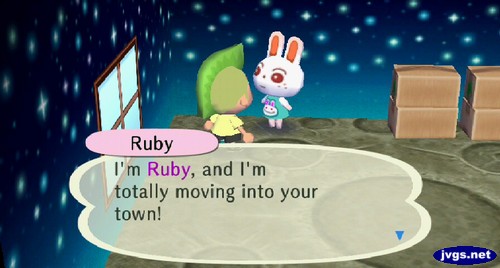 Ruby: I'm Ruby, and I'm totally moving into your town!