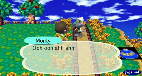 Monty: Ooh ooh ahh ahh!