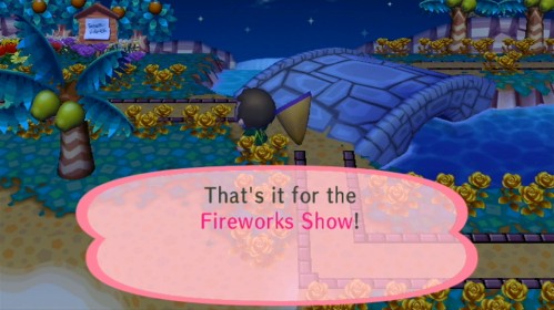 That's it for the Fireworks Show!