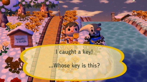 I caught a key! ...Whose key is this?
