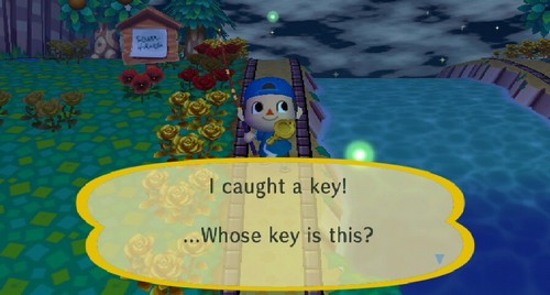 I caught a key! ...Whose key is this?