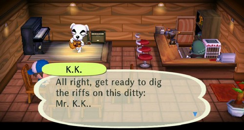 K.K.: All right, get ready to dig the riffs on this ditty: Mr. K.K..