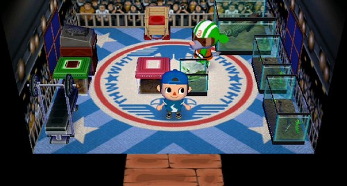 Big Top's house full of fish.