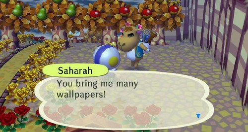 Saharah: You bring me many wallpapers!