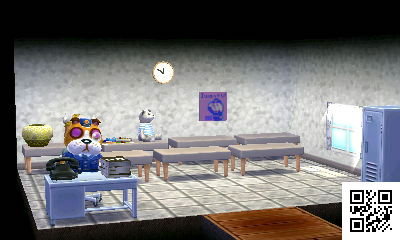 QR code for Booker's police station. (ACHHD)