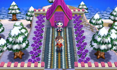 Gloria's mountaintop home.