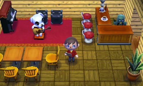 The Roost, recreated in Animal Crossing: Happy Home Designer.