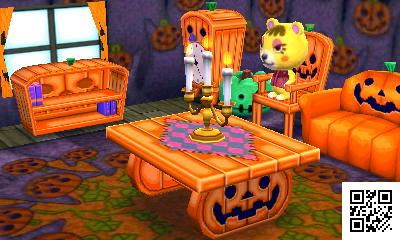 QR code for Tammy's Halloween party. (ACHHD)