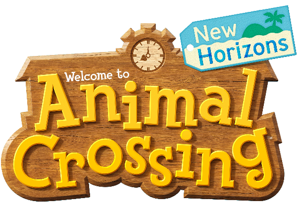 Animal Crossing: New Horizons logo.