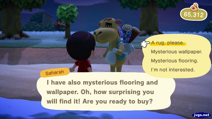 Saharah: I have also mysterious flooring and wallpaper. Oh, how surprising you will find it! Are you ready to buy?