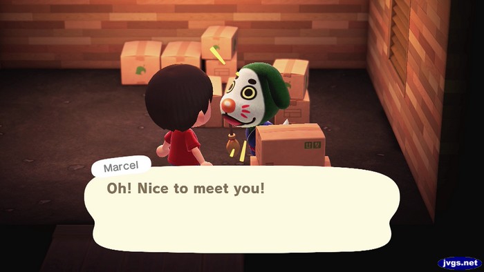Marcel: Oh! Nice to meet you!