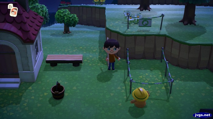 The site of my first ramp in ACNH.