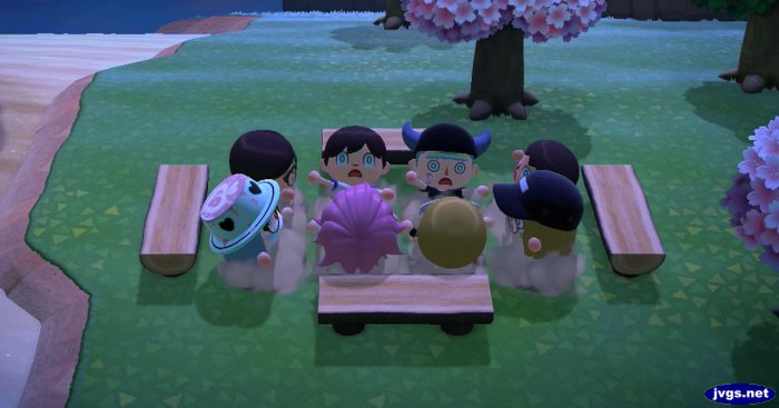 Eight players fall in holes.