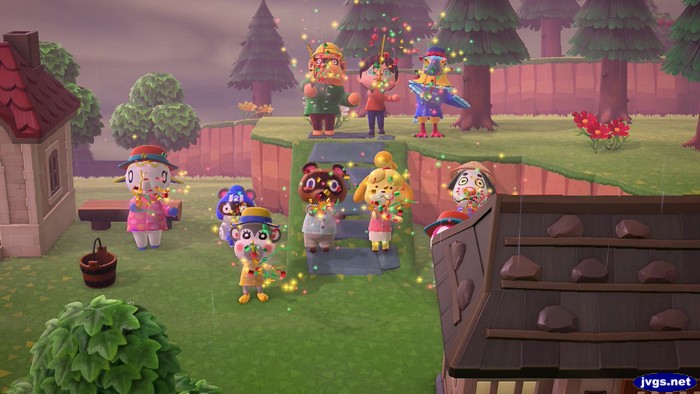 The completion ceremony for Forest's first ramp.