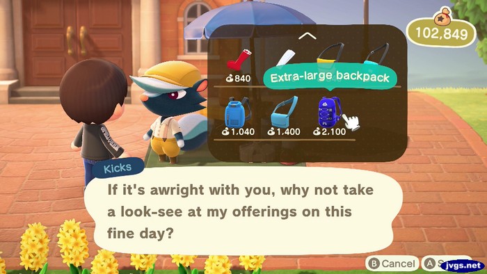 Kicks: If it's awright with you, why not take a look-see at my offerings on this fine day?