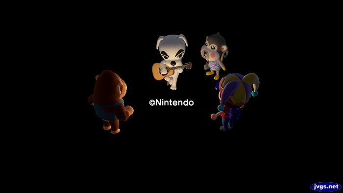 K.K. Slider performs for Louie, Jeff, and Shari.