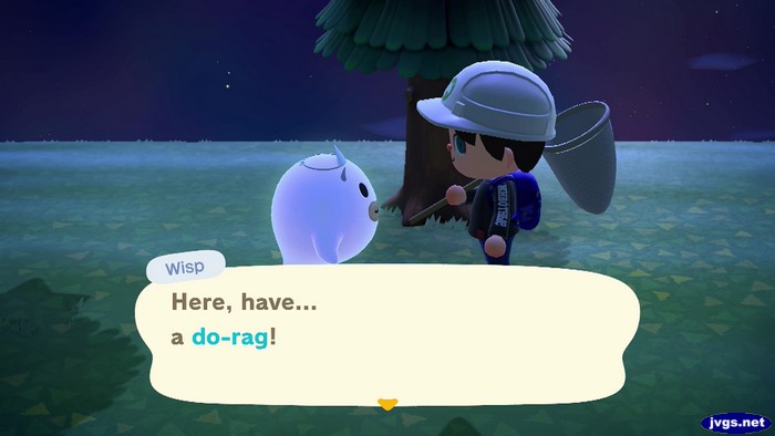 Wisp: Here, have... a do-rag!