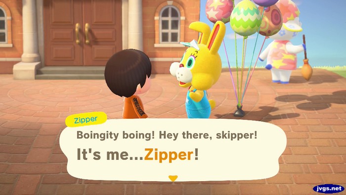 Zipper: Boingity boing! Hey there, skipper! It's me...Zipper!