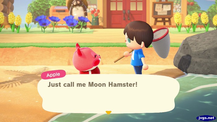 Apple: Just call me Moon Hamster!