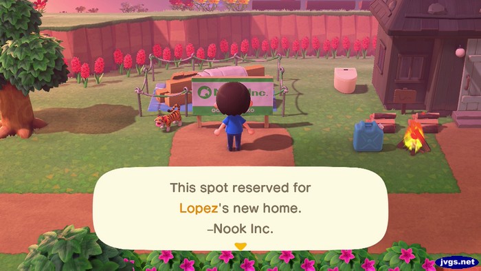 This spot reserved for Lopez's new home. -Nook Inc.