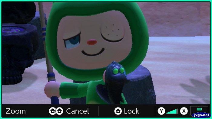 One-eyed Jeff catches a barreleye fish.