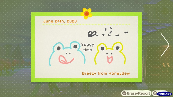Breezy's frog art: Froggy time!