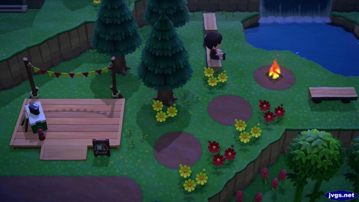 My new campground area.