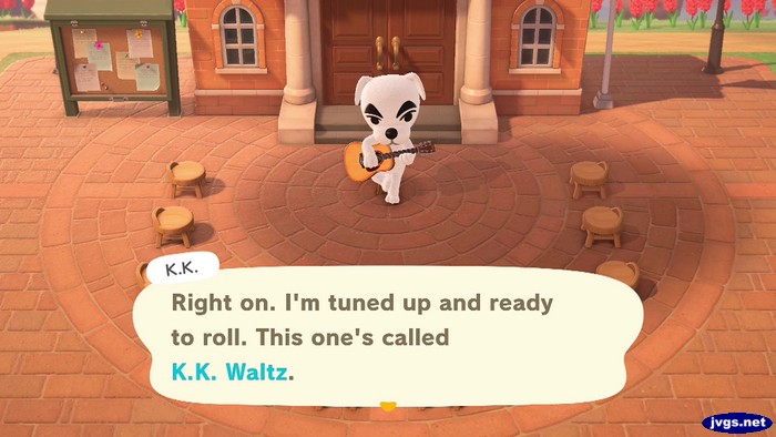 K.K.: Right on. I'm tuned up and ready to roll. This one's called K.K. Waltz.