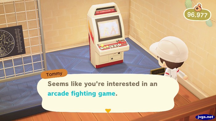 Tommy: Seems like you're interested in an arcade fighting game.