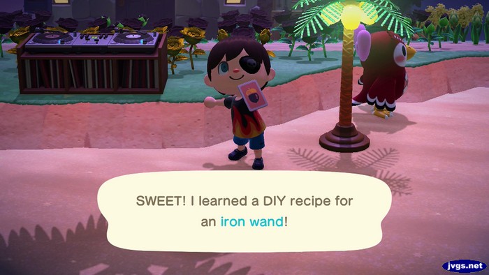 SWEET! I learned a DIY recipe for an iron wand!