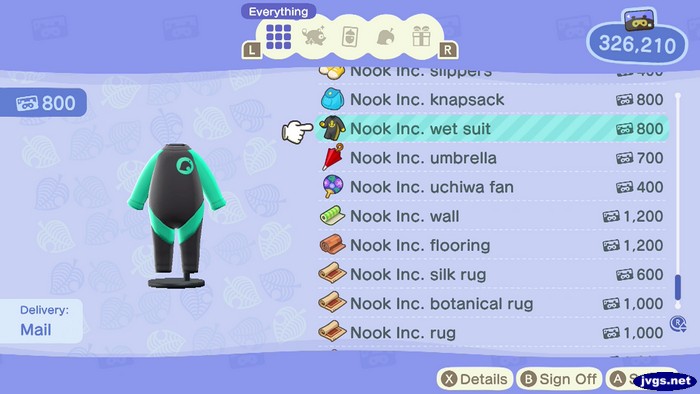 The Nook Inc. wet suit.