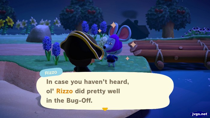 Rizzo: In case you haven't heard, ol' Rizzo did pretty well in the Bug-Off.