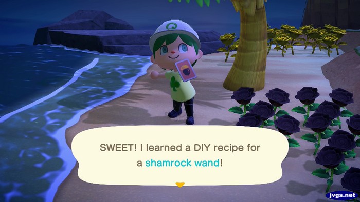 SWEET! I learned a DIY recipe for a shamrock wand!