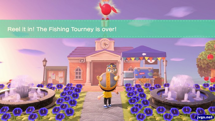 Reel it in! The Fishing Tourney is over!