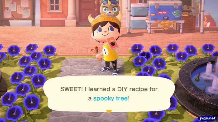 SWEET! I learned a DIY recipe for a spooky tree!