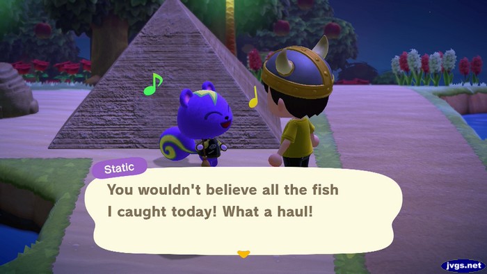 Static: You wouldn't believe all the fish I caught today! What a haul!