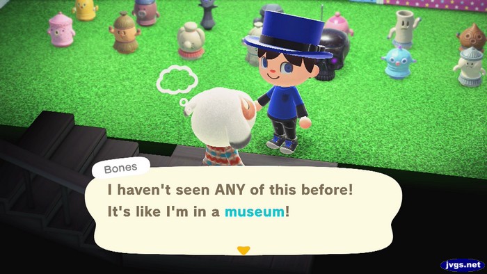 Bones: I haven't seen ANY of this before! It's like I'm in a museum!