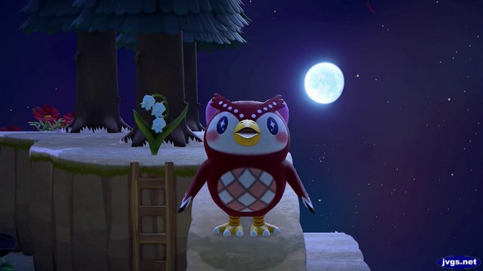 Celeste cutely stands facing the camera.